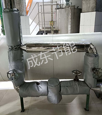 可拆卸汽輪機保溫套